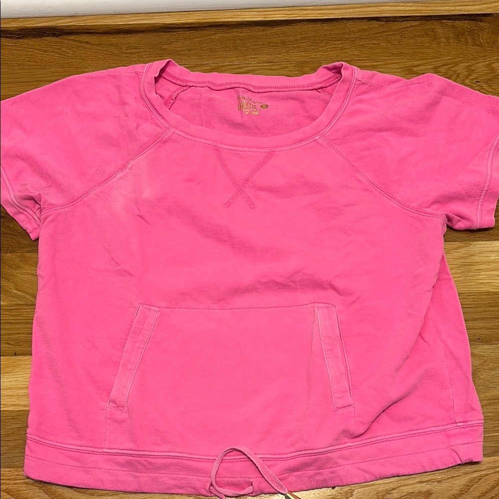 Lilly Pulitzer Pink Sweatshirt Vibrant Casual Hoodie